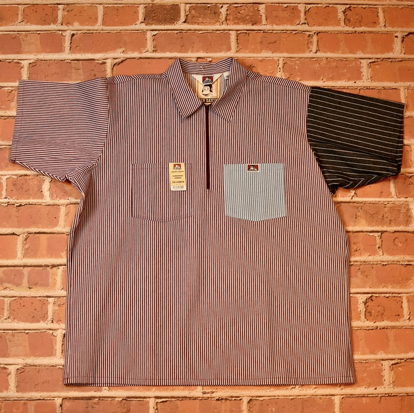 Ben Davis X Tilted Brim X Holy Stitch -- Half Zip Shirt (size XXL)